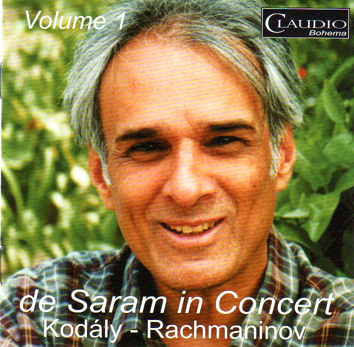 Click To View de Saram in Concert CD Cover de Saram in Concert CD Cover