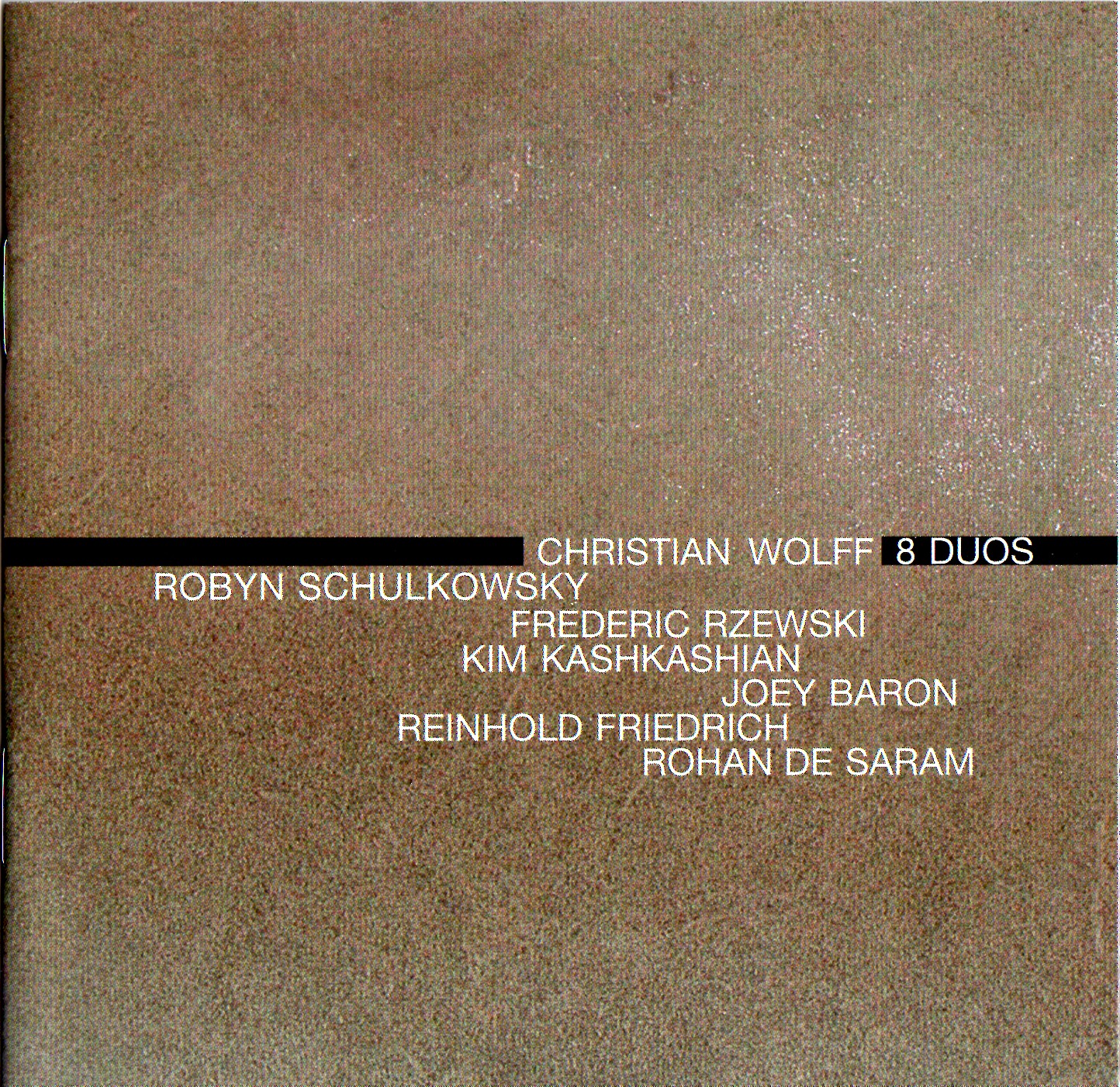 Christian Wolff CD