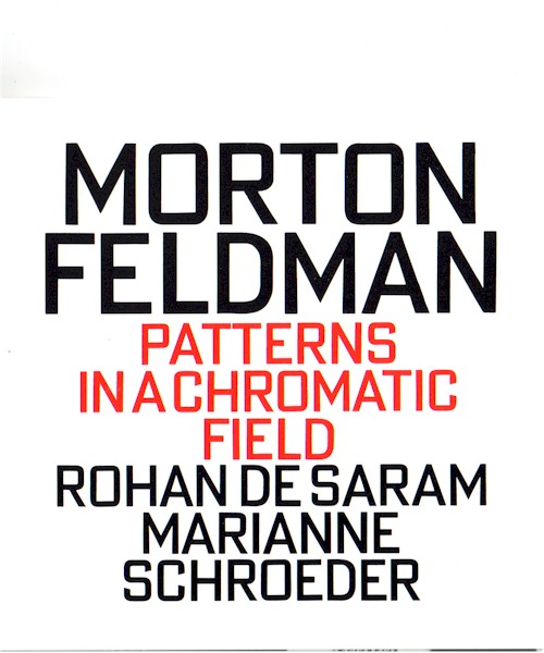 Click To View Feldman CD Cover Feldman CD Cover