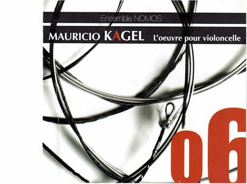 Click To View Kagel CD Cover Kagel CD Cover